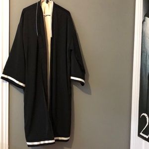 Long open light jacket